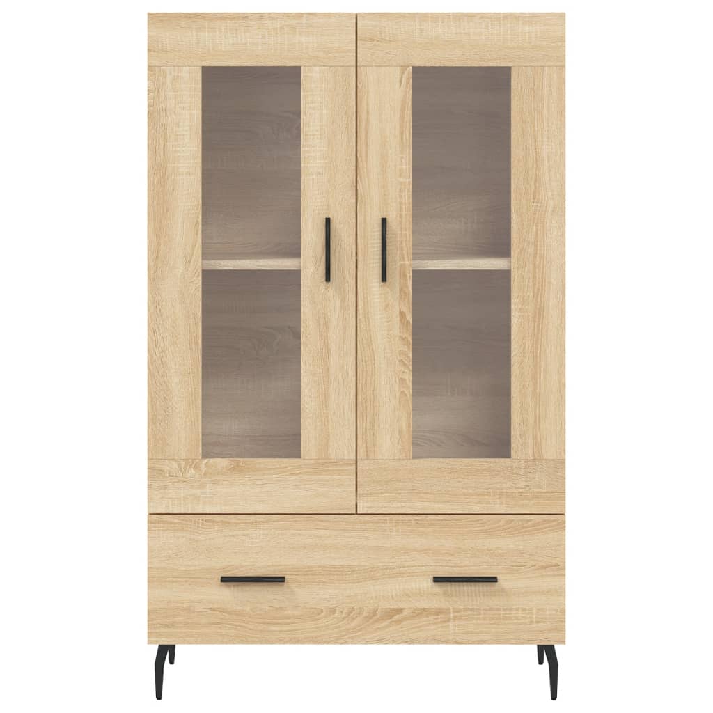 Highboard Sonoma-Eiche 69,5x31x115 cm Holzwerkstoff