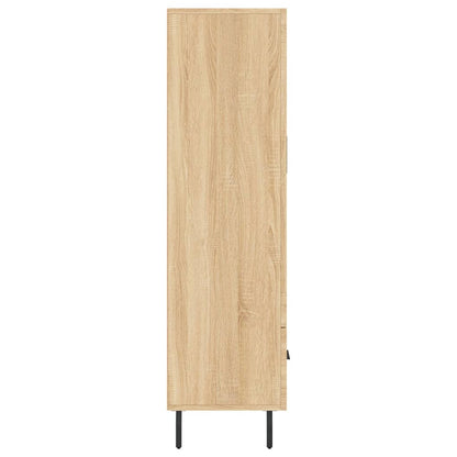 Highboard Sonoma-Eiche 69,5x31x115 cm Holzwerkstoff