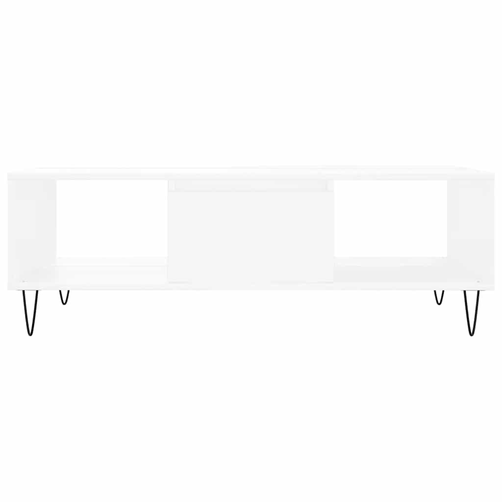 Couchtisch Weiß 104x60x35 cm Holzwerkstoff