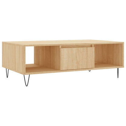 Couchtisch Sonoma-Eiche 104x60x35 cm Holzwerkstoff