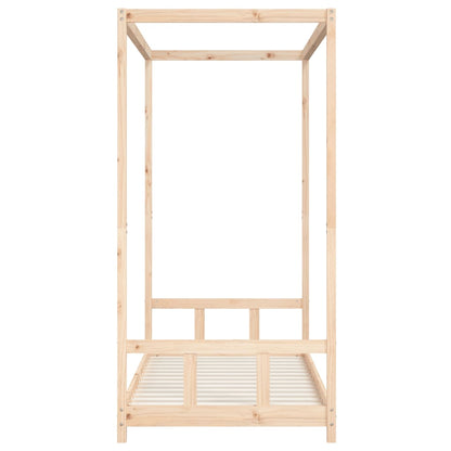 Kinderbett 90x190 cm Massivholz Kiefer