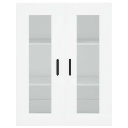 Wandschränke 2 Stk. Weiß Holzwerkstoff