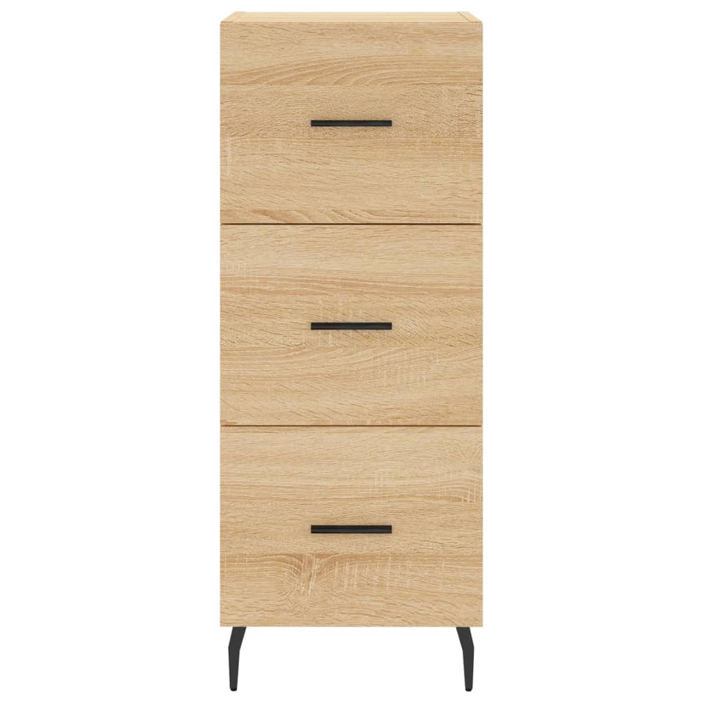 Highboard Sonoma-Eiche 34,5x34x180 cm Holzwerkstoff
