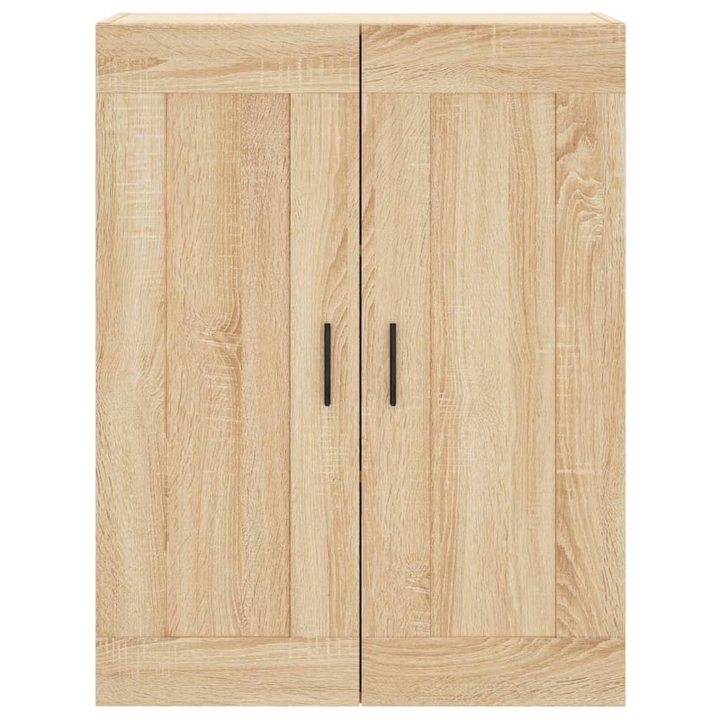 Highboard Sonoma-Eiche 69,5x34x180 cm Holzwerkstoff