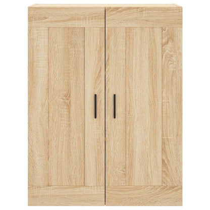 Highboard Sonoma-Eiche 69,5x34x180 cm Holzwerkstoff