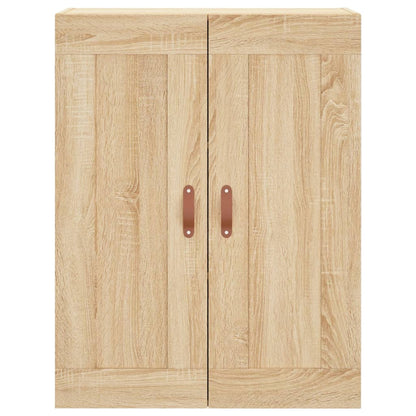 Highboard Sonoma-Eiche 69,5x34x180 cm Holzwerkstoff