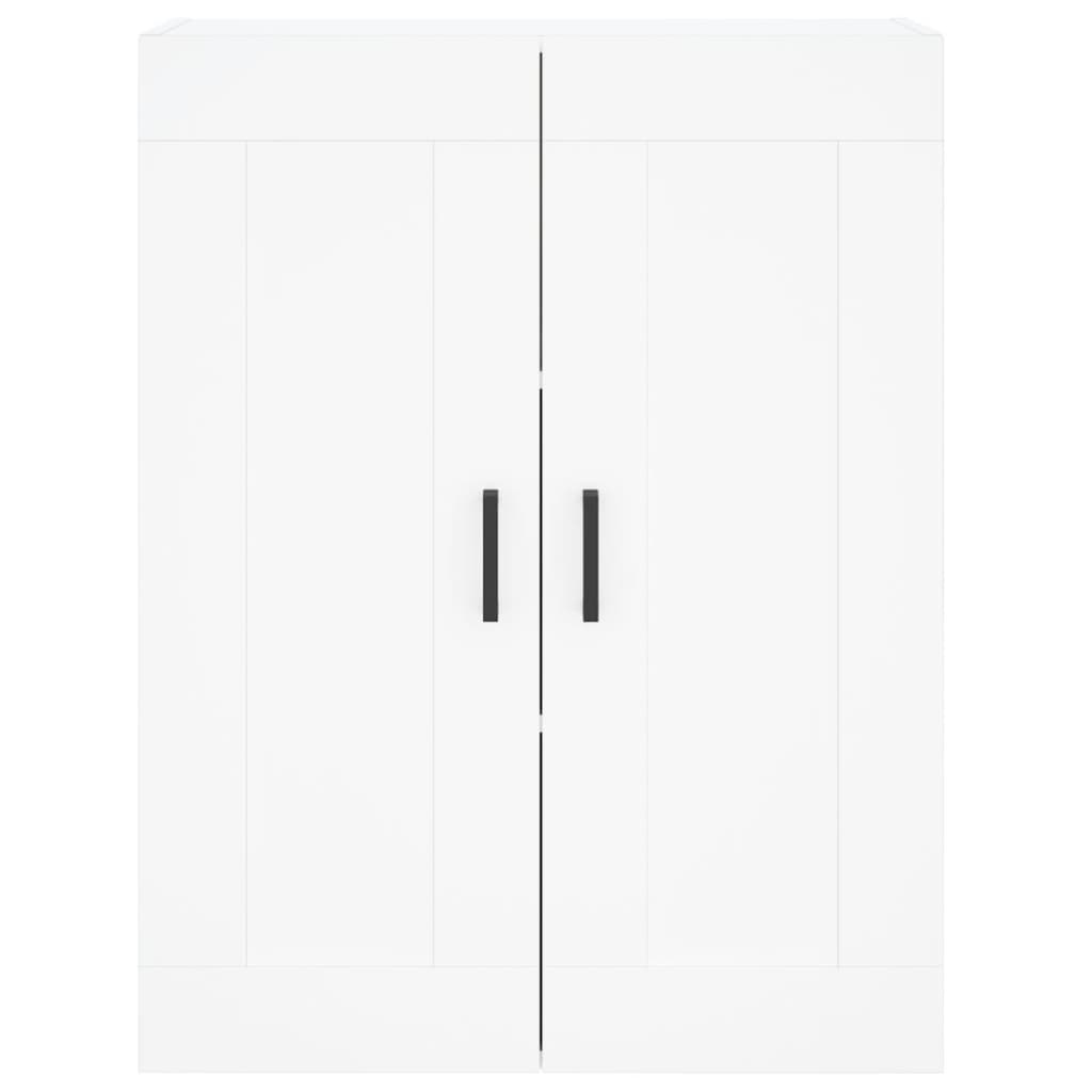 Highboard Weiß 69,5x34x180 cm Holzwerkstoff