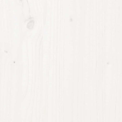 Monitorständer Weiß 50x24x16 cm Massivholz Kiefer