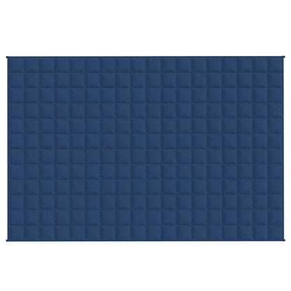 Gewichtsdecke Blau 120x180 cm 5 kg Stoff