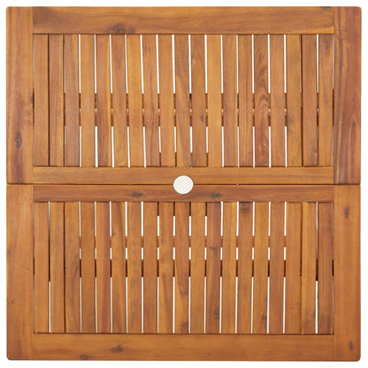 5-tlg. Garten-Essgruppe Massivholz Akazie