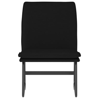 Loungesessel Schwarz 52x75x76 cm Stoff