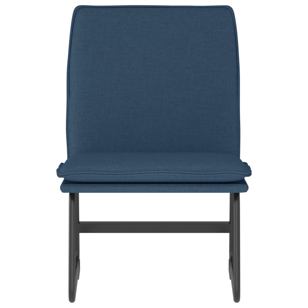 Loungesessel Blau 52x75x76 cm Stoff