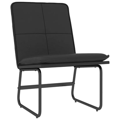 Loungesessel Schwarz 54x75x76 cm Kunstleder