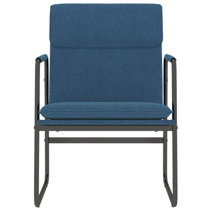 Loungesessel Blau 55x64x80 cm Stoff