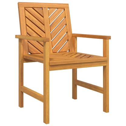 Garten Essgruppe 5 pcs Braun Massivholz Akazie