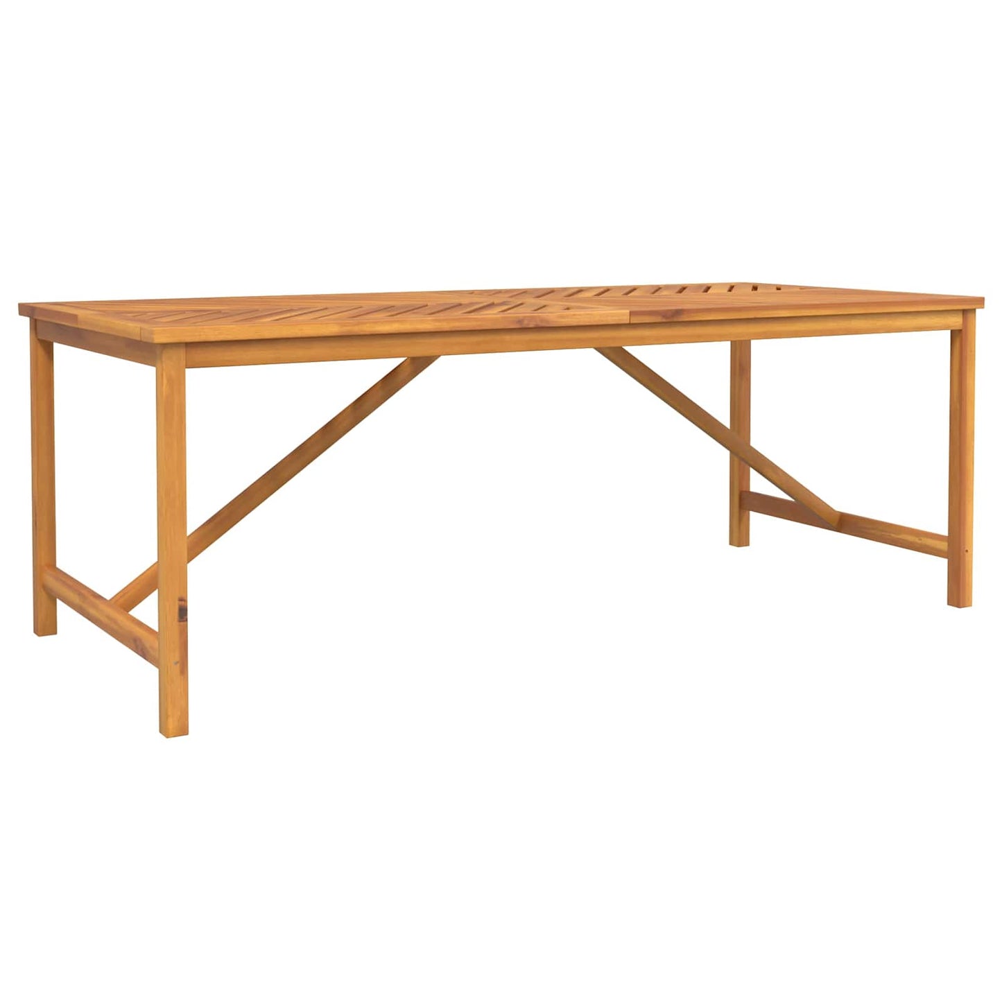 Garten Essgruppe 5 pcs Braun Massivholz Akazie