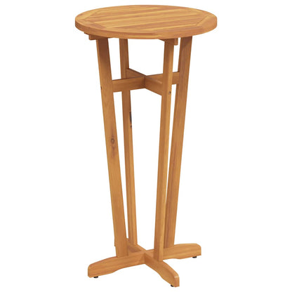 Garten-Bartisch Ø60x105 cm Massivholz Akazie