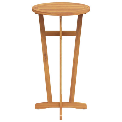 Garten-Bartisch Ø60x105 cm Massivholz Akazie