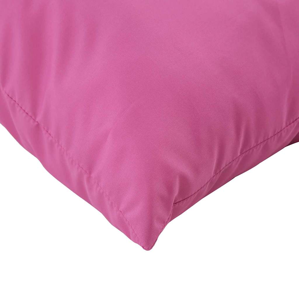 Streupillows Uni 4 pcs Rosa 60 x 60 cm Polyesterstoff