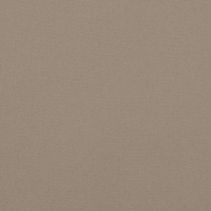 Palettenkissen Taupe 50x40x12 cm Stoff