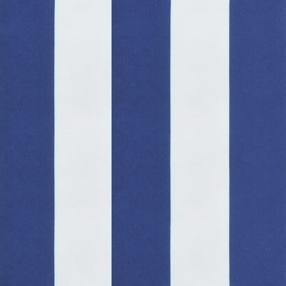 Gartenbank-Auflage Blau&Weiß Gestreift 200x50x7 cm Stoff