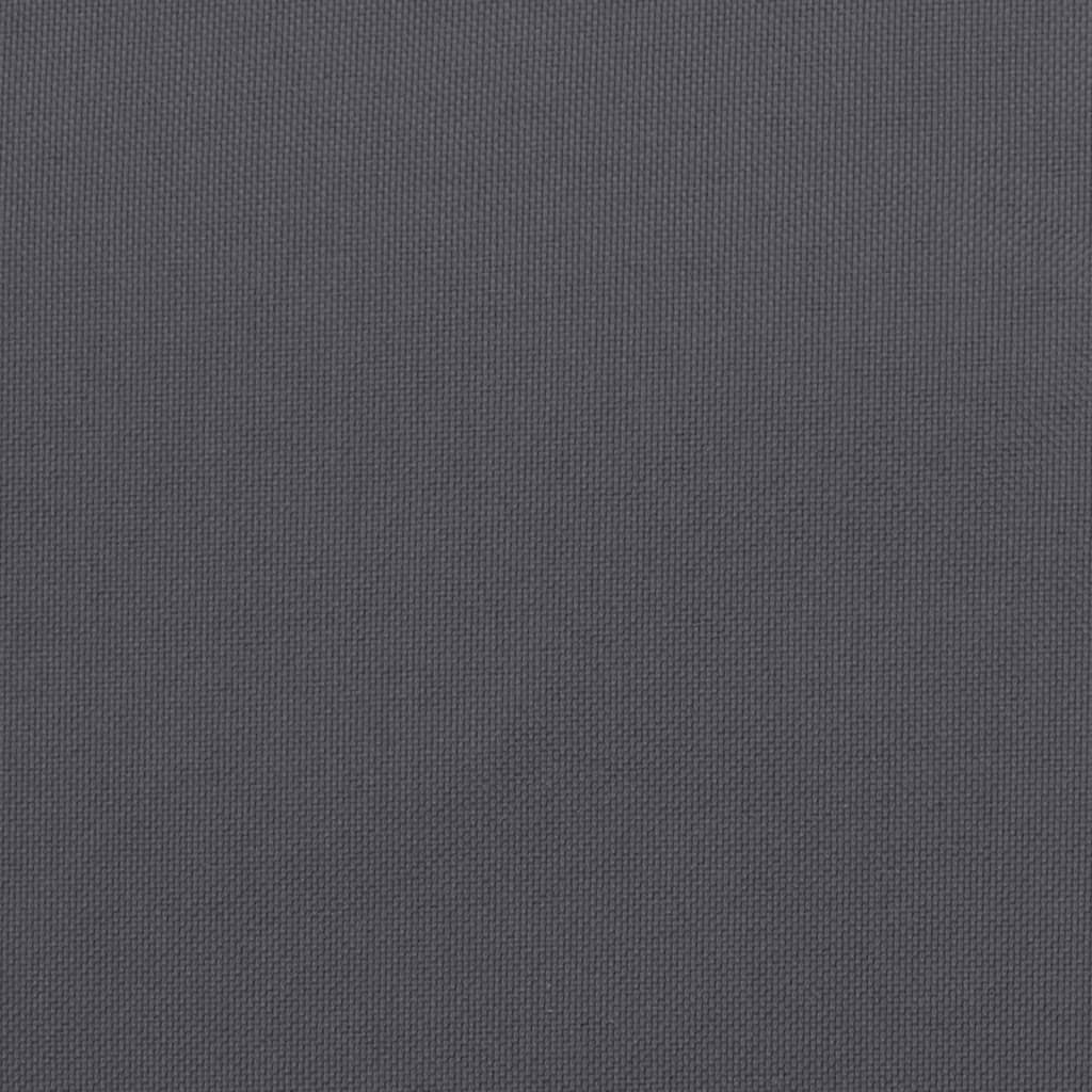 Gartenbank-Auflagen 2 Stk. Anthrazit 150x50x7 cm Oxford-Gewebe