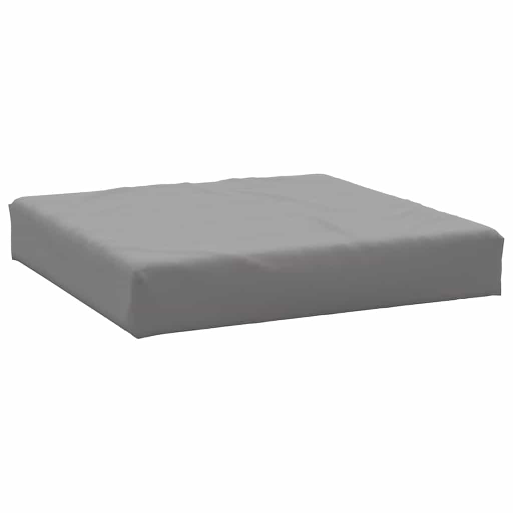 Palettenkissen Grau 60x60x9,5 cm Oxford-Gewebe