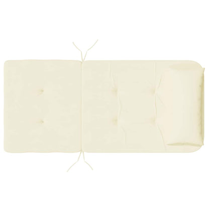 Adirondack-Auflagen 2 Stk. Creme Oxford-Gewebe