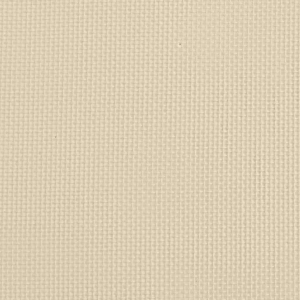 Sonnenliegen Klappbar 2 Stk. Creme Textilene und Stahl