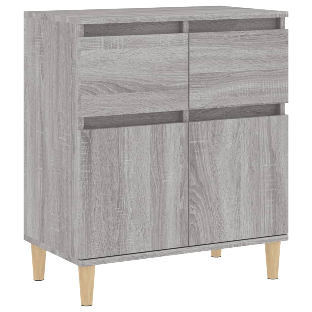 Sideboard Grau Sonoma 60x35x70 cm Holzwerkstoff