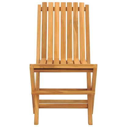 Gartenstühle 6 Stk. Klappbar 47x47x89 cm Massivholz Teak
