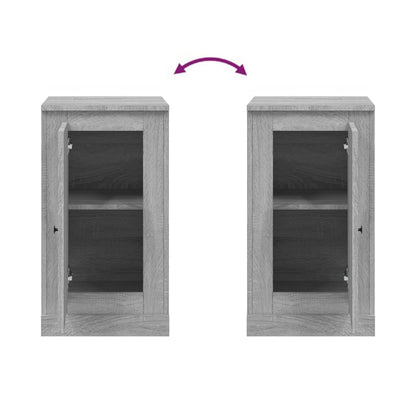 Sideboard Grau Sonoma 37,5x35,5x67,5 cm Holzwerkstoff