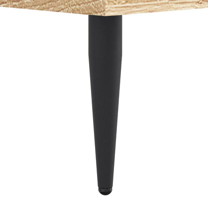 Bettgestell ohne Matratze Sonoma-Eiche 140x190 cm Holzwerkstoff