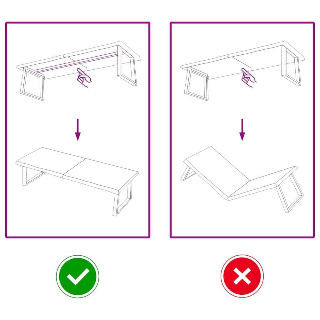 Wandregal Dunkelbraun 160x50x(2-4)cm Massivholz Eiche Behandelt