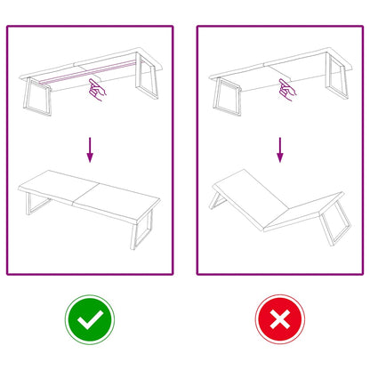 Wandregal Dunkelbraun 160x50x(2-4)cm Massivholz Eiche Behandelt
