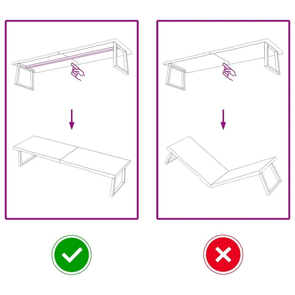 Wandregal Dunkelbraun 200x60x(2-6)cm Massivholz Eiche Behandelt