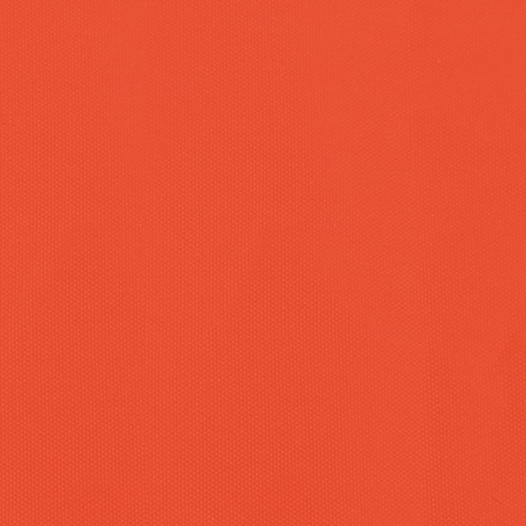 Fahrradanhänger Orange Oxford-Gewebe und Eisen