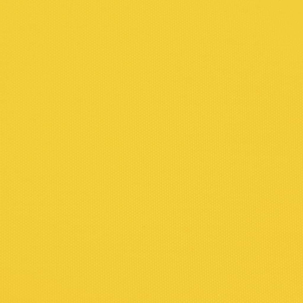 Fahrradanhänger Gelb Oxford-Gewebe und Eisen