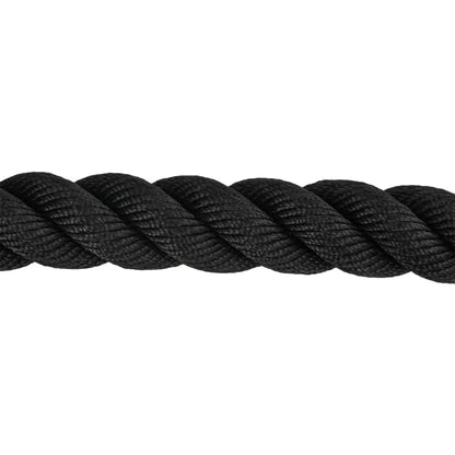 Battle Rope Schwarz 15 m 11 kg Polyester