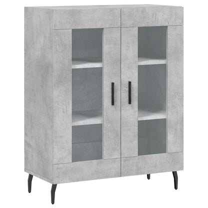 Sideboard Betongrau 69,5x34x90 cm Holzwerkstoff