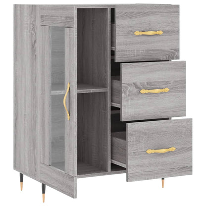 Sideboard Grau Sonoma 69,5x34x90 cm Holzwerkstoff