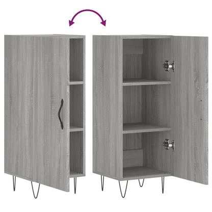 Sideboard Grau Sonoma 34,5x34x90 cm Holzwerkstoff