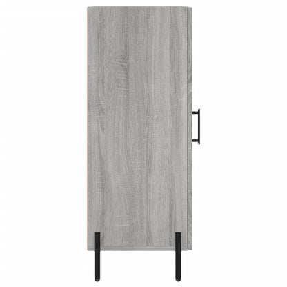Sideboard Grau Sonoma 34,5x34x90 cm Holzwerkstoff