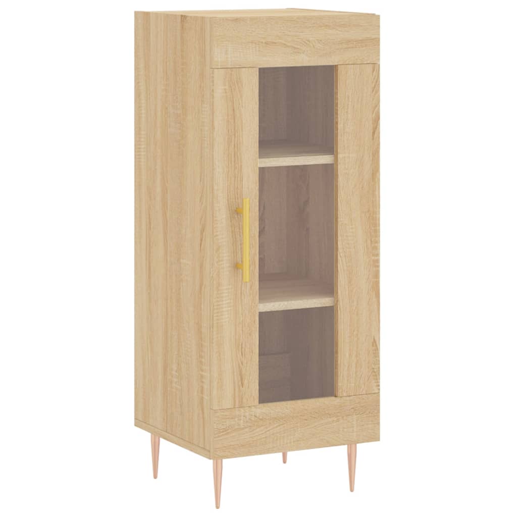 Sideboard Sonoma-Eiche 34,5x34x90 cm Holzwerkstoff