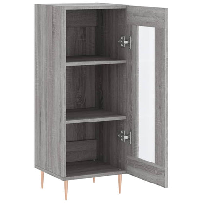 Sideboard Grau Sonoma 34,5x34x90 cm Holzwerkstoff