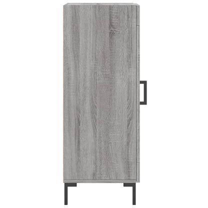 Sideboard Grau Sonoma 34,5x34x90 cm Holzwerkstoff