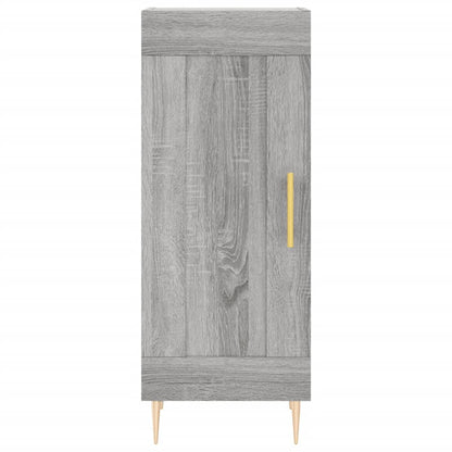 Sideboard Grau Sonoma 34,5x34x90 cm Holzwerkstoff
