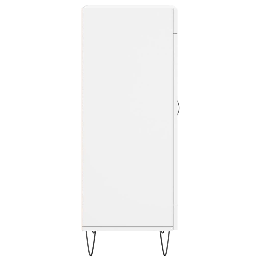 Sideboard Weiß 34,5x34x90 cm Holzwerkstoff