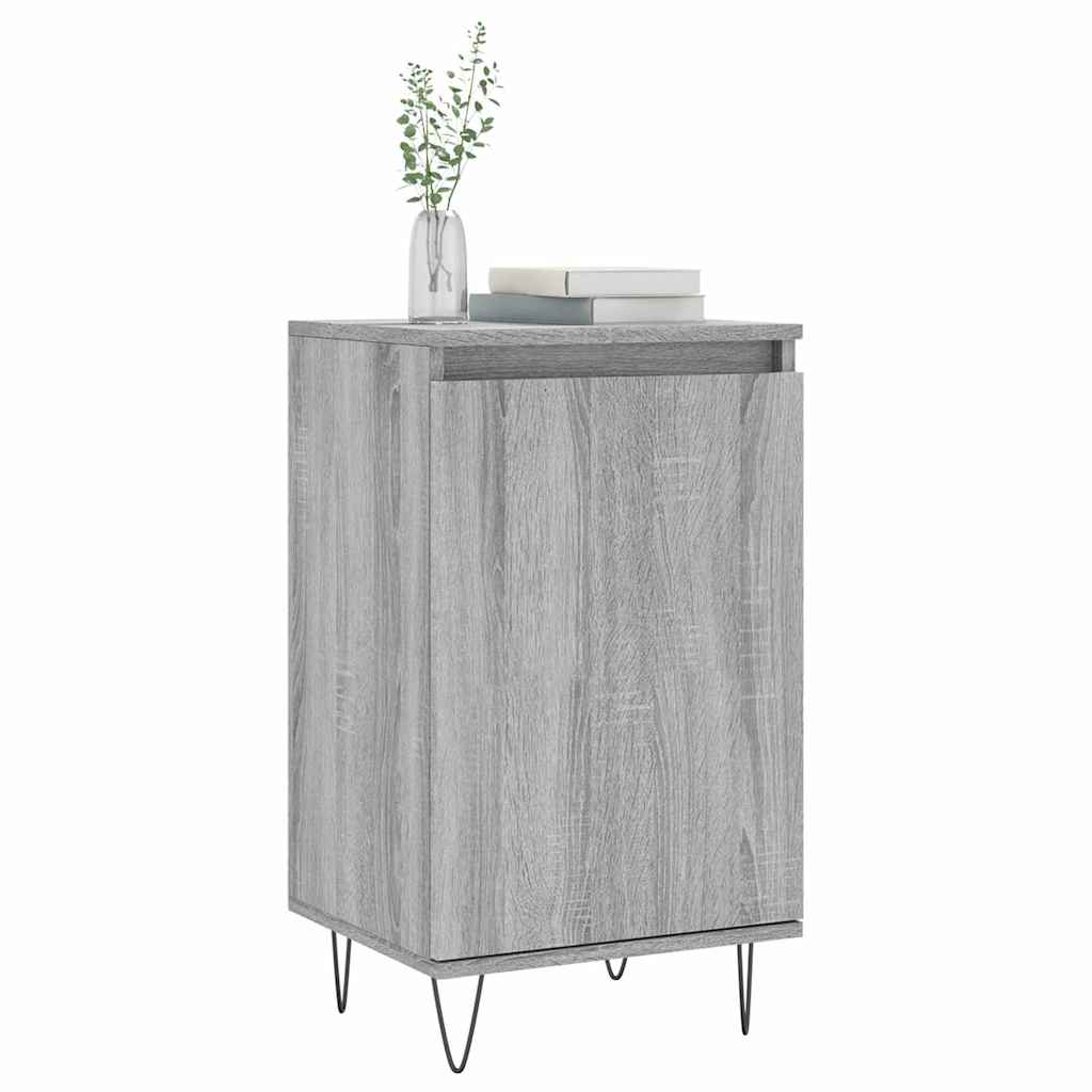 Sideboard Grau Sonoma 40x35x70 cm Holzwerkstoff
