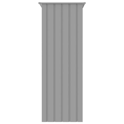 Voliere Grau 215x78x200 cm Verzinkter Stahl